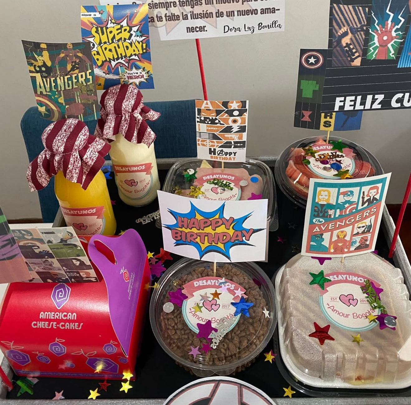 Desayunos los Avengers