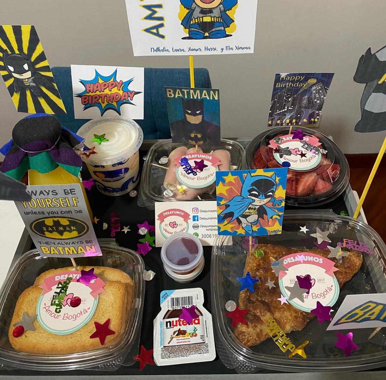 Desayuno Batman